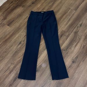 NWOT Express Navy Editor Mid Rise Bootcut Pant - 2
